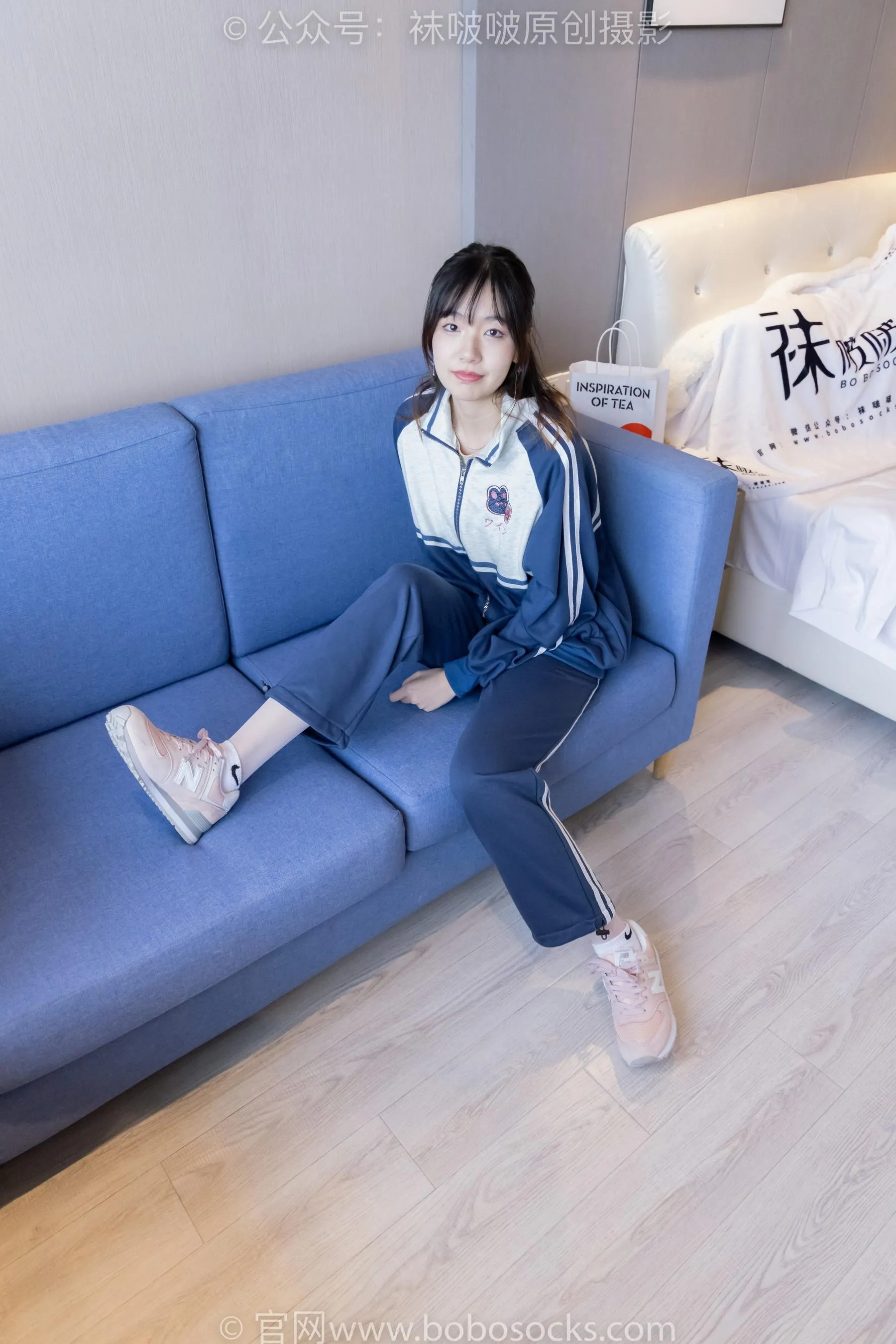 [BoBoSocks袜啵啵]NO.226 小甜豆-运动鞋、白棉袜、白丝 [87P]插图6